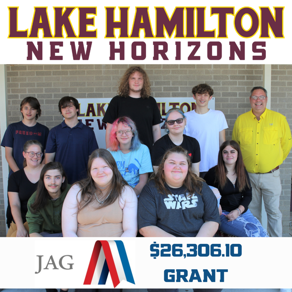 Lake Hamilton New Horizons Receives JAG Grant