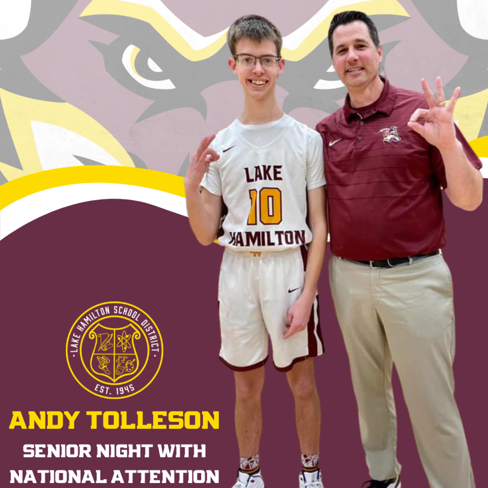 LHHS Senior Moment Gains National Attention Lake Hamilton School District