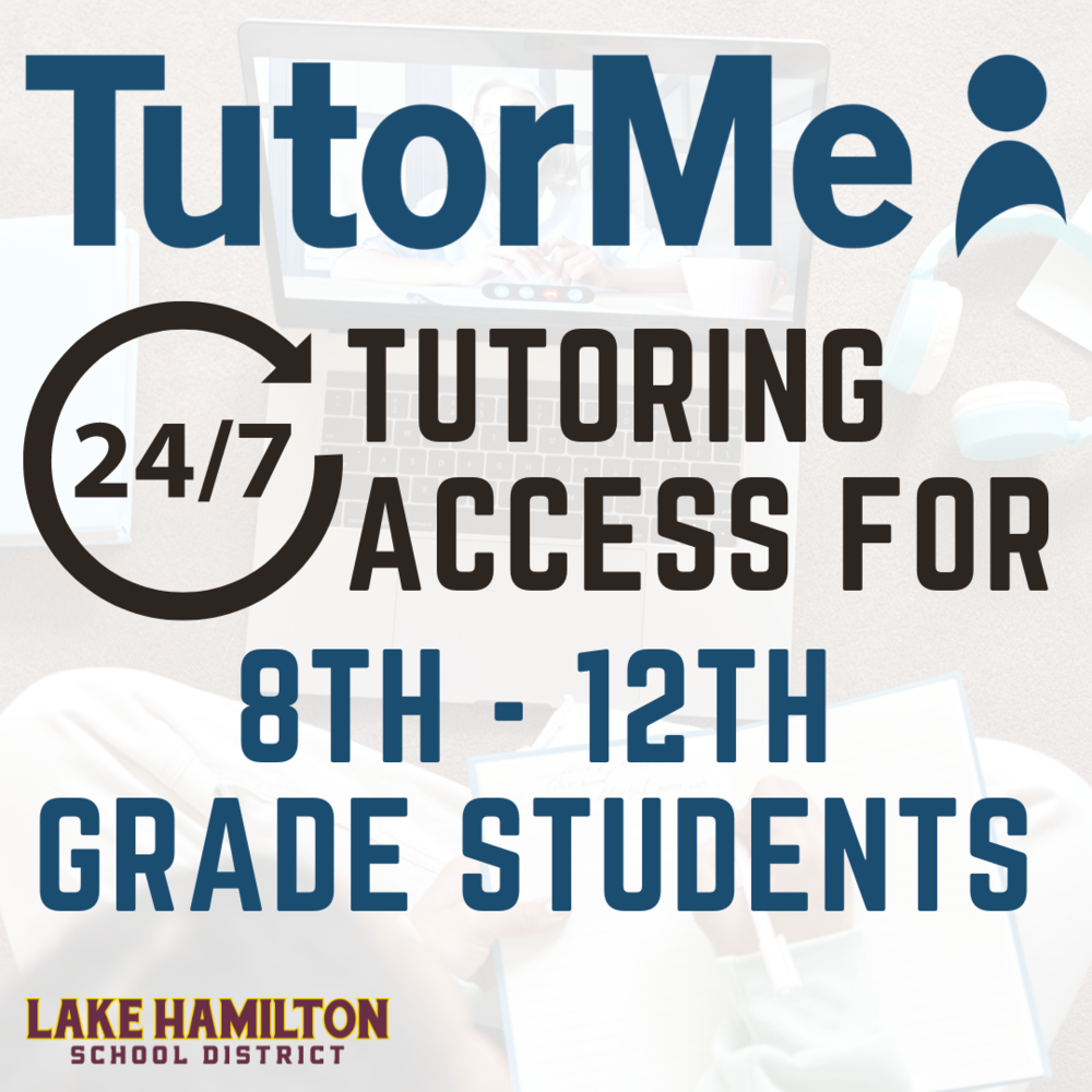 TutorMe Access for 8th - 12th Grade Students