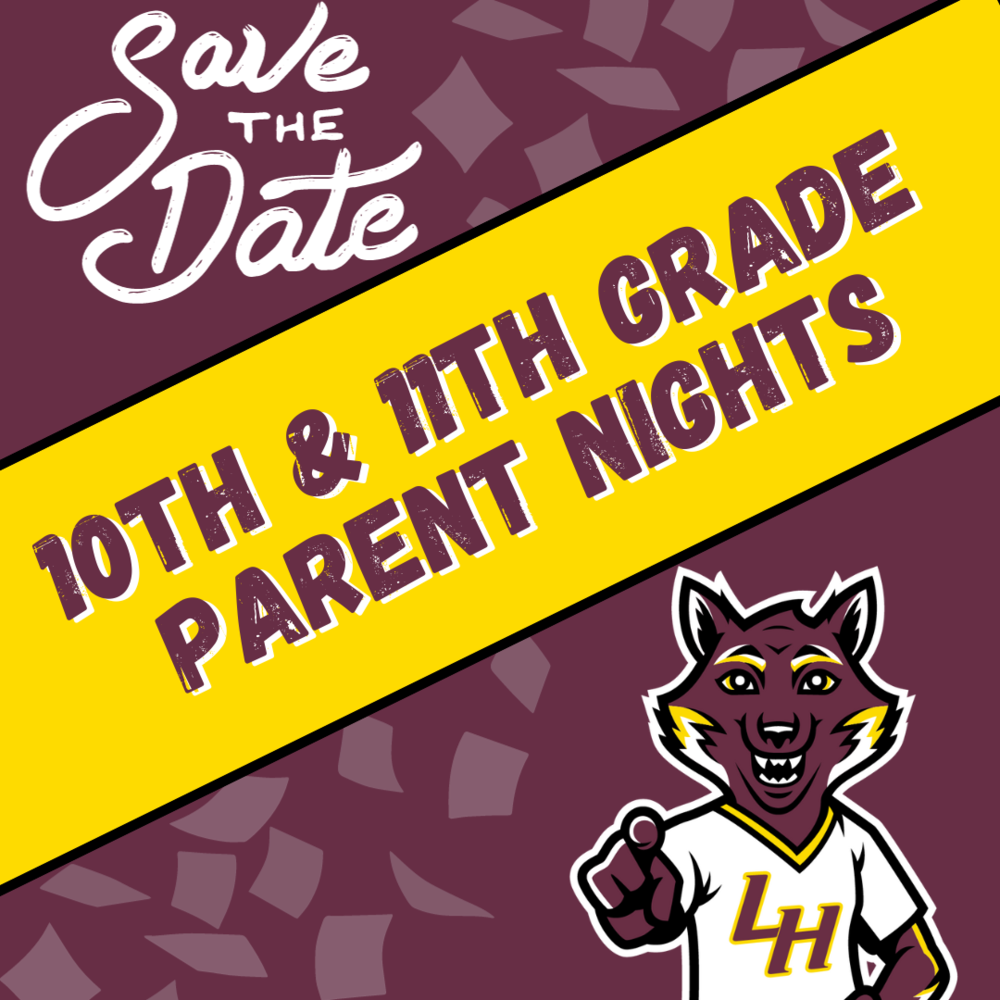 10th & 11th Grade Parent Night | 2023