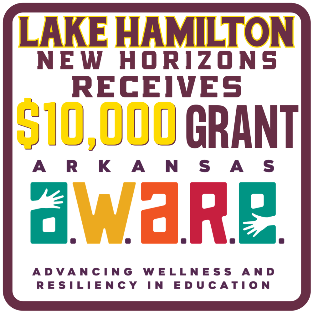 New Horizons Receives Grant Lake Hamilton School District