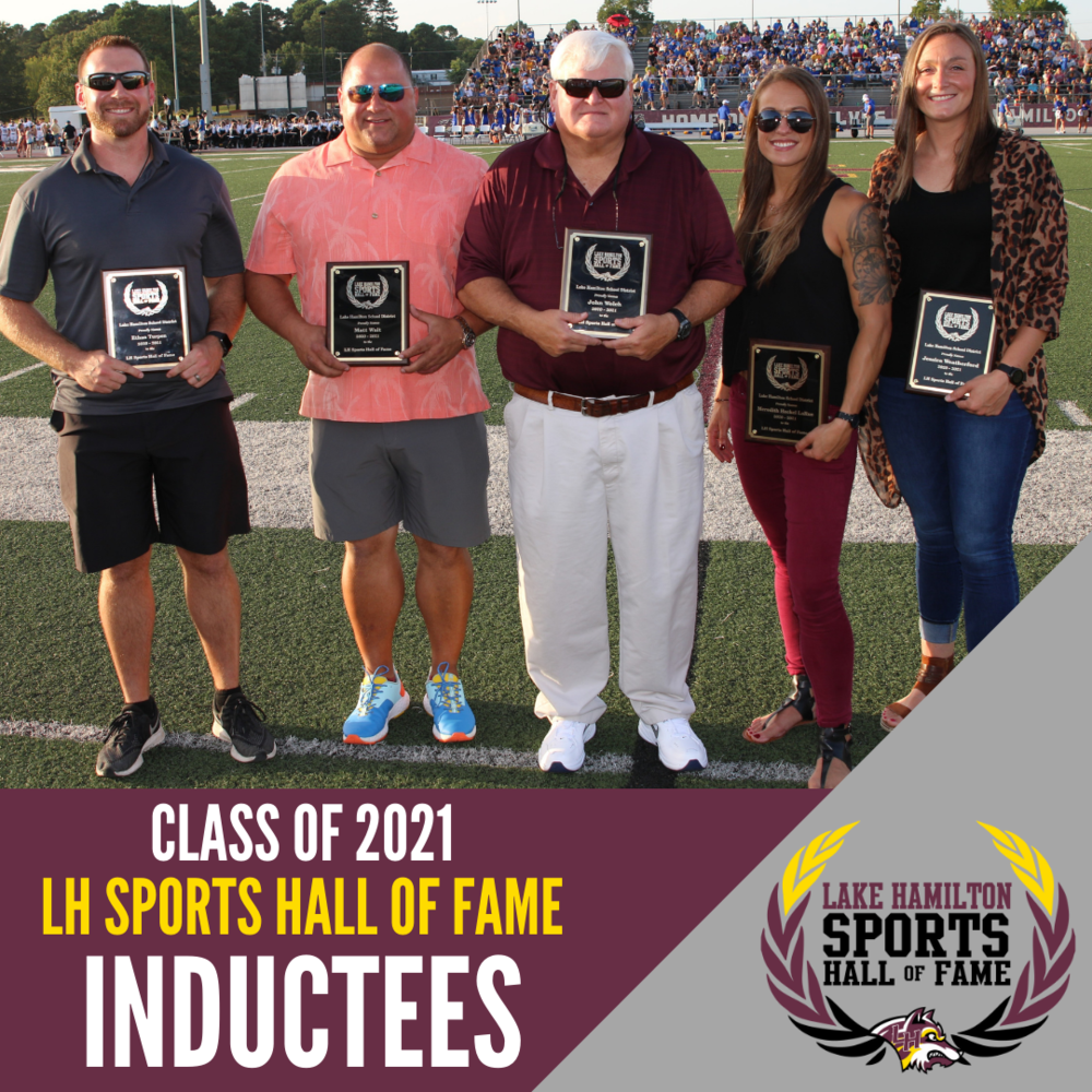 Class of 2021 Sports Hall of Fame