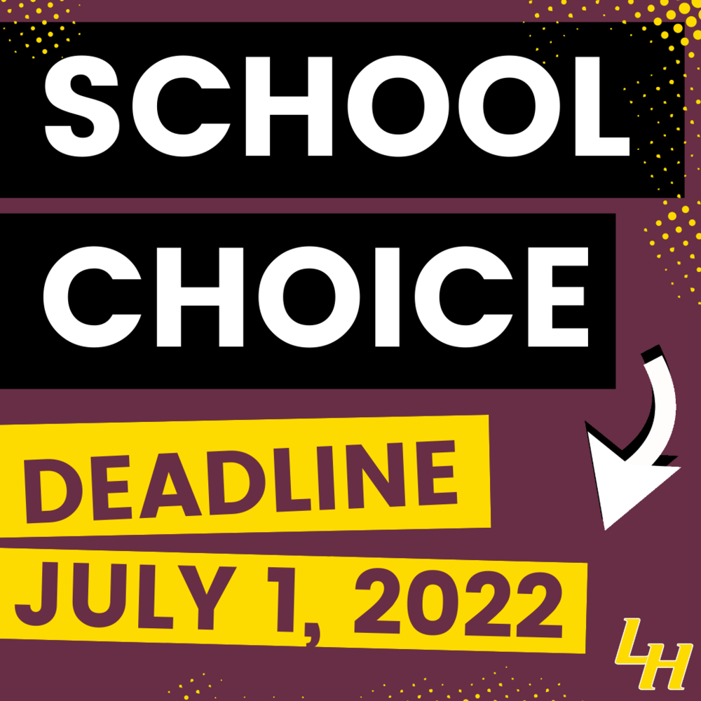 School Choice Application for 2022 - 2023