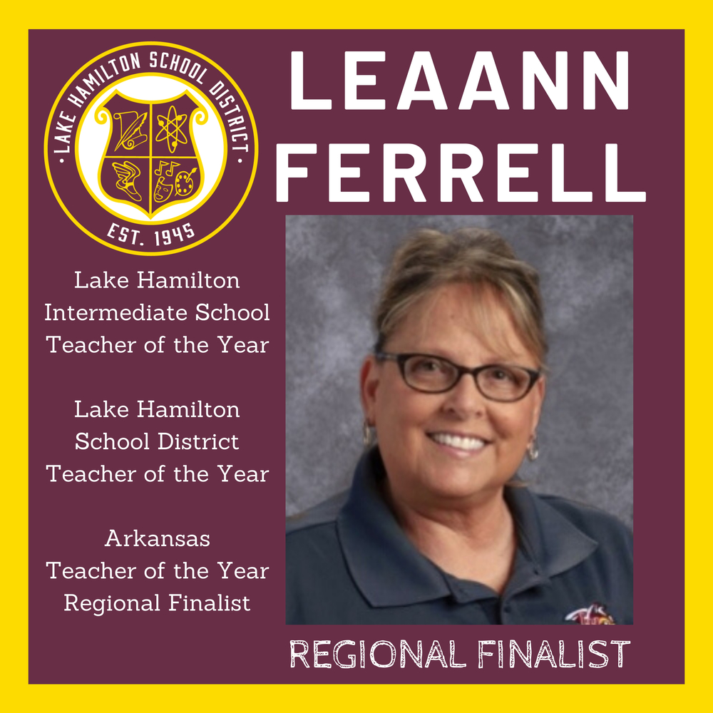 Arkansas Teacher of the Year Regional Finalist