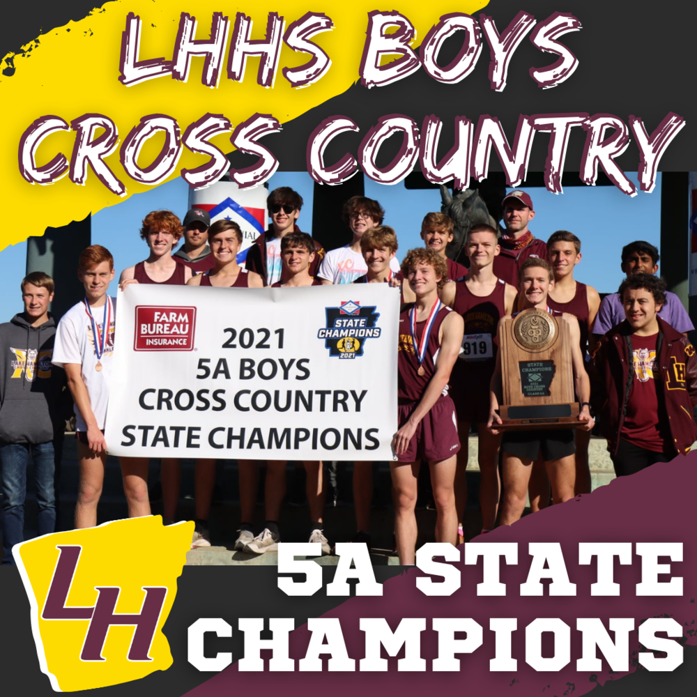 2021 5A Boys State Cross Country Champions