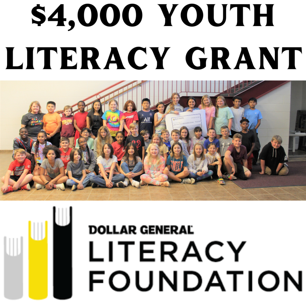 LHIS Receives $4,000 Youth Literacy Grant