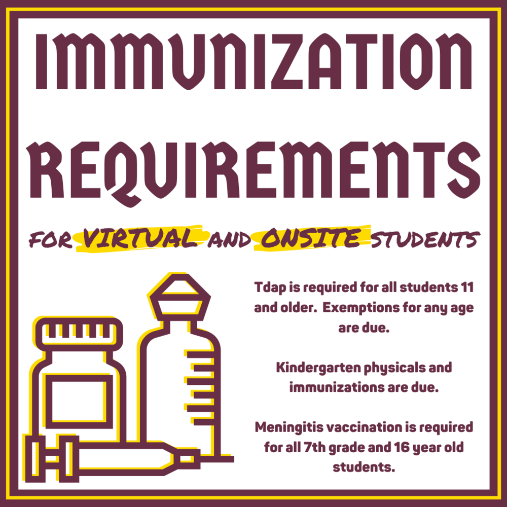 Immunization Requirements Lake Hamilton Elementary School