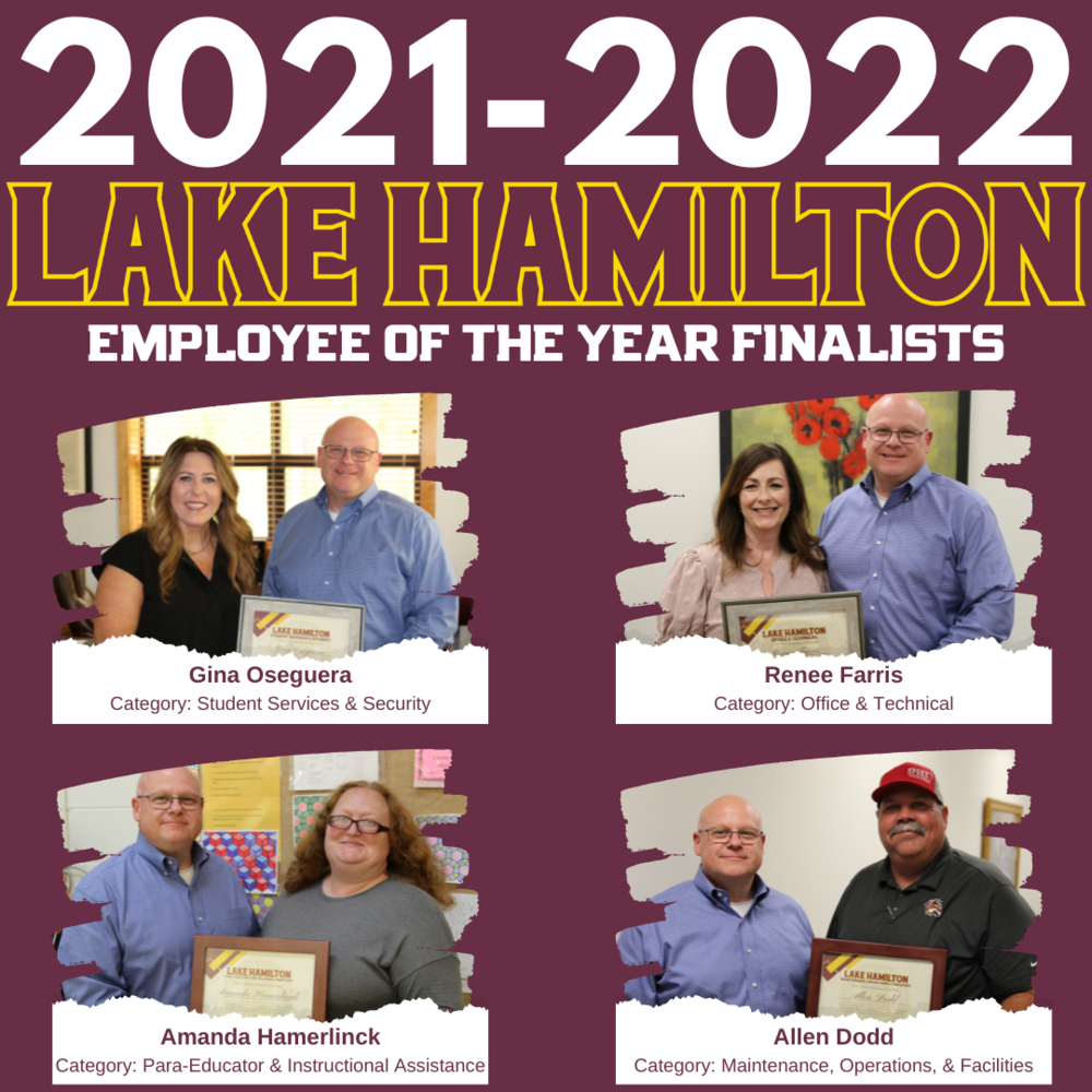 2021-22 Employee of the Year Finalists