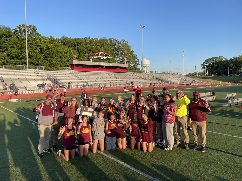 LHJH Girls Track & Field | Conference Champions