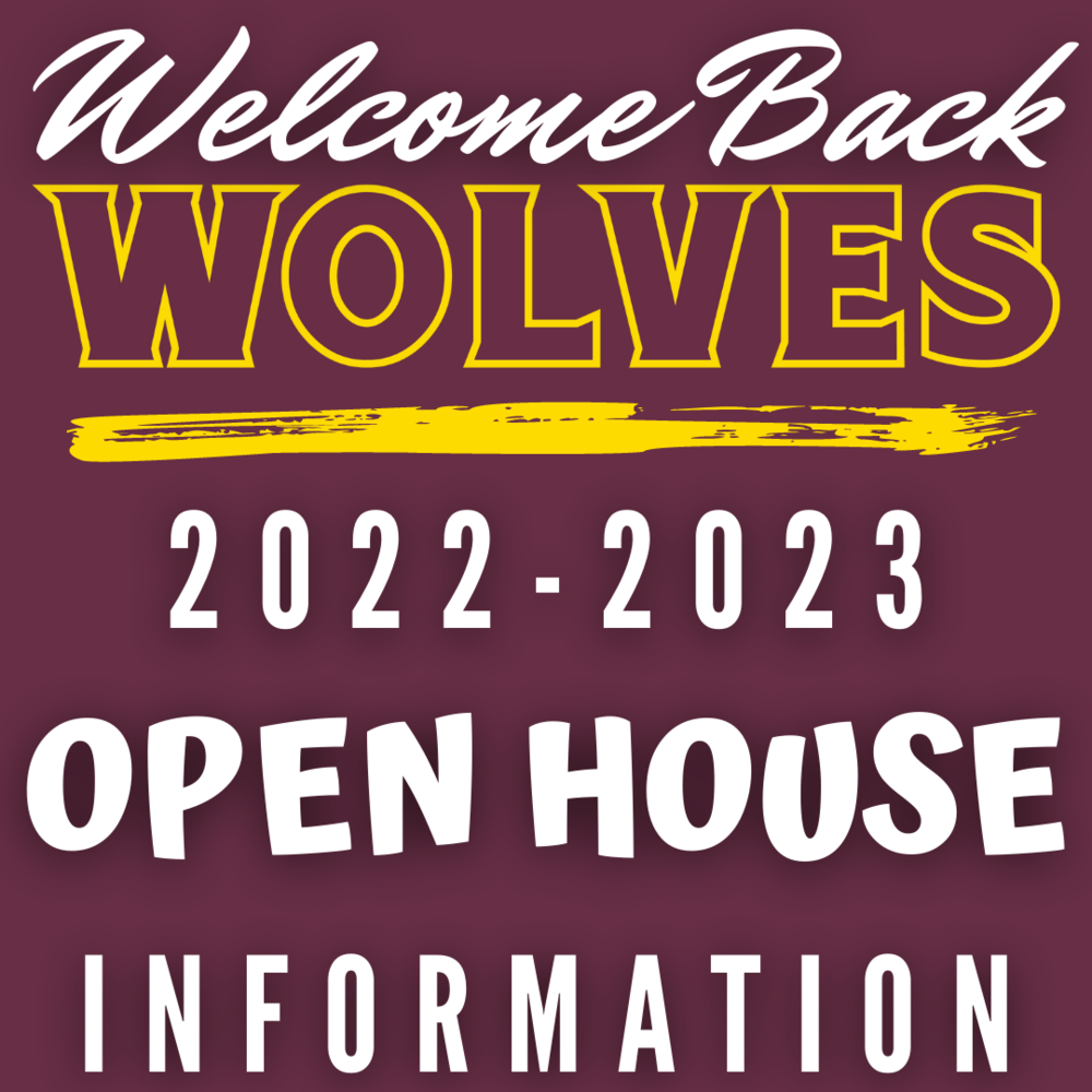 2022 - 2023 Back to School Open House