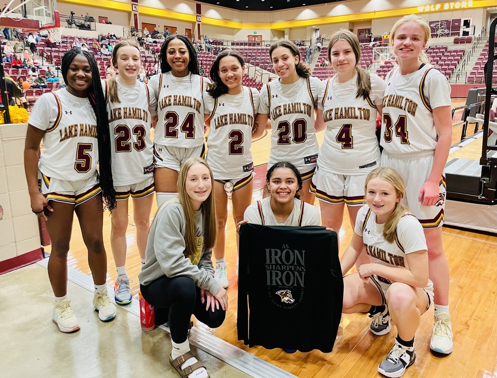 LHJH Girls Basketball | Conference Champions | Lake Hamilton Junior High