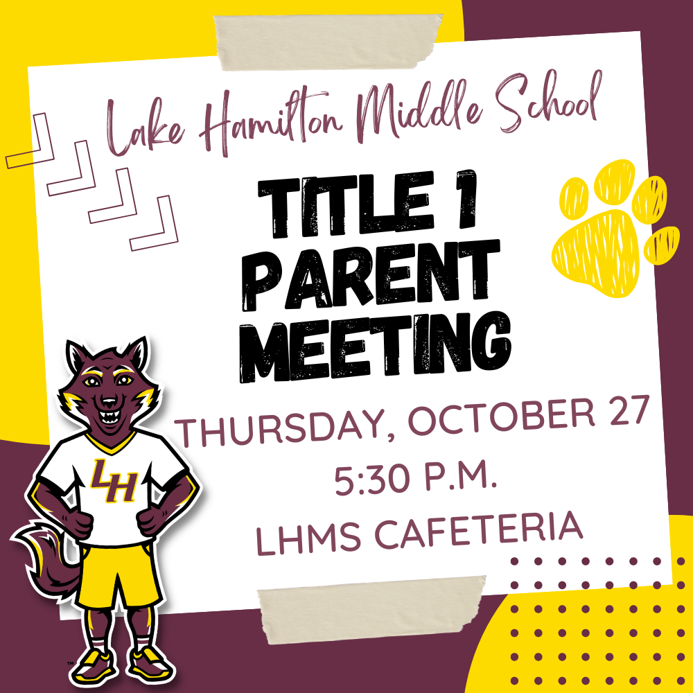 LHMS Title 1 Parent Meeting