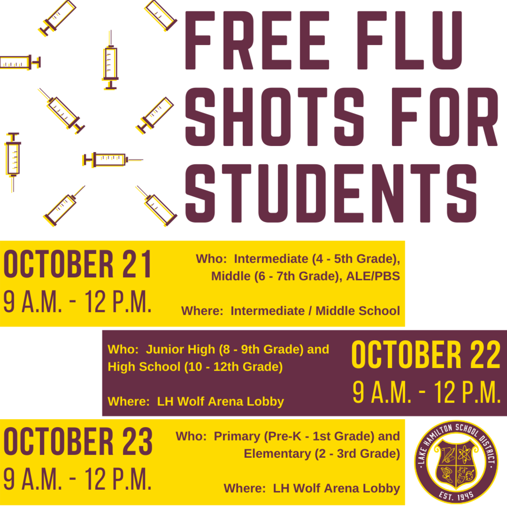 Free Flu Shots for Students