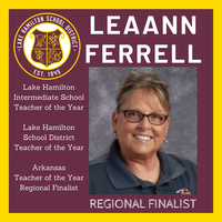Arkansas Teacher of the Year Regional Finalist
