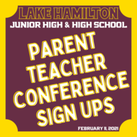LHJH & LHHS Parent-Teacher Conference Sign Ups