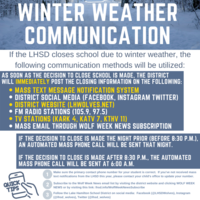 Winter Weather Communication
