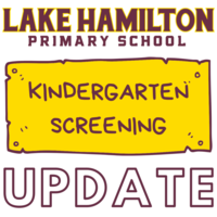 Kindergarten Screening Update