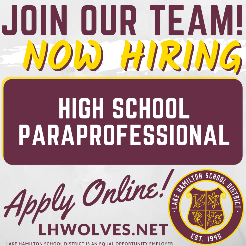 NOW HIRING