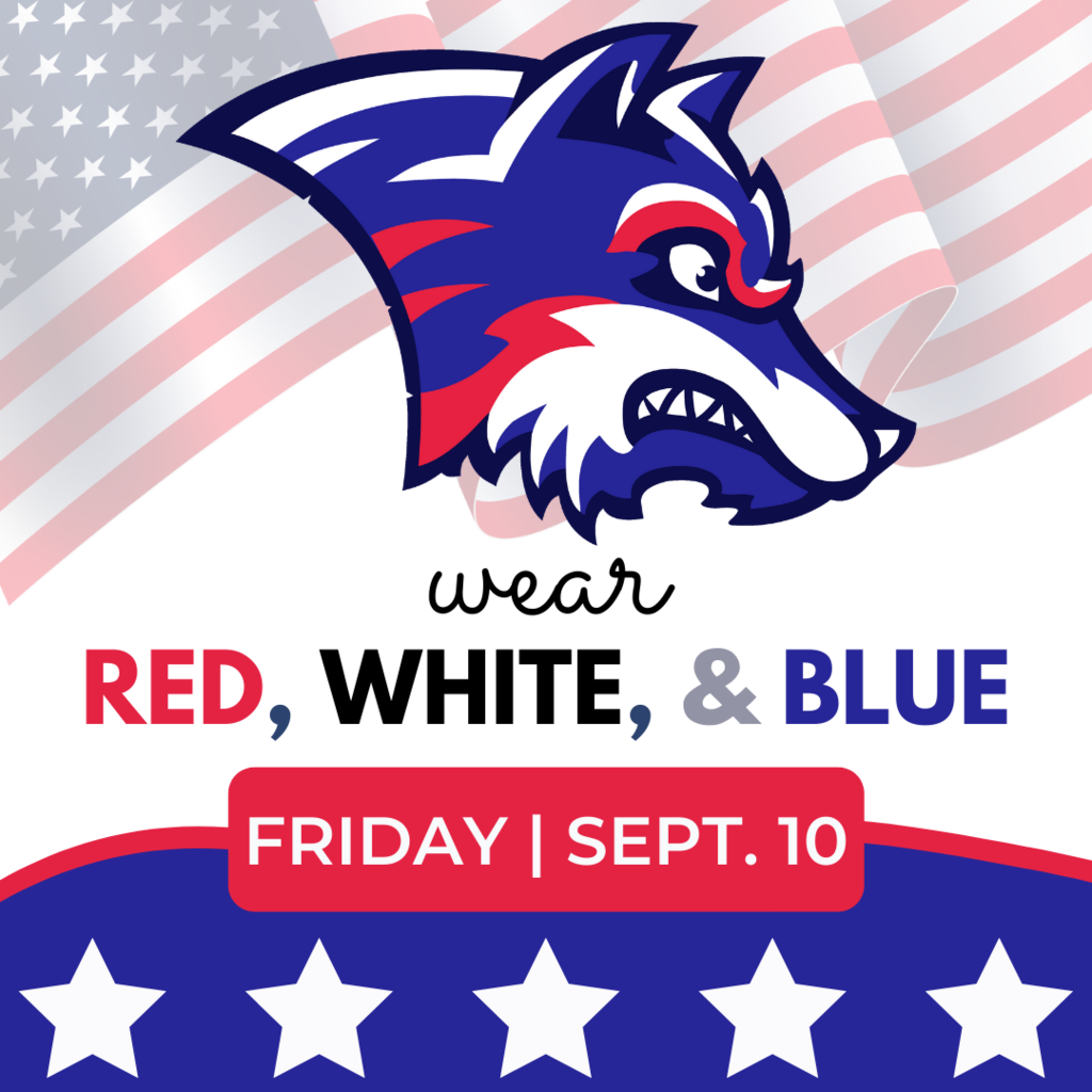 red white and blue